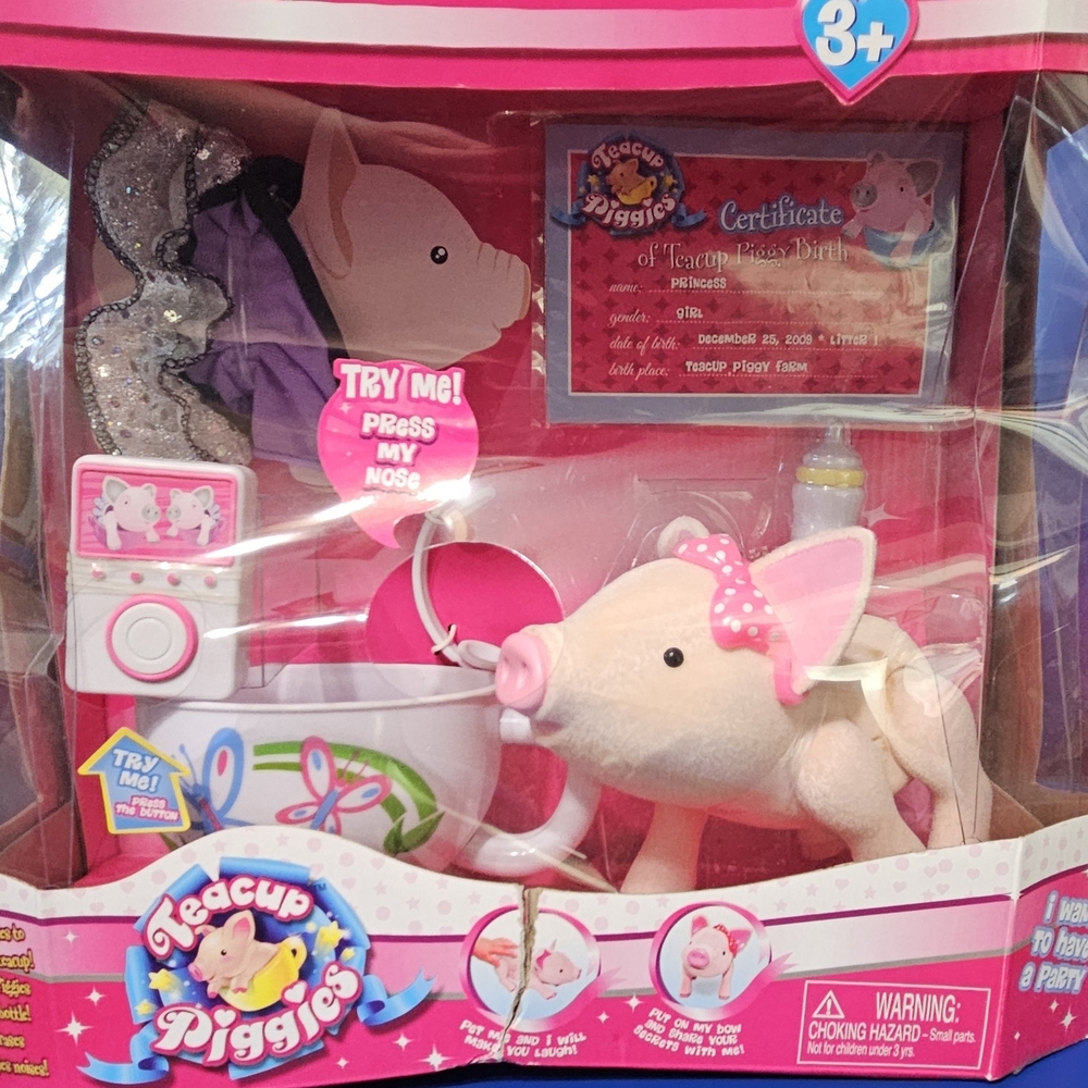 Teacup Piggies Interactive Toy New!